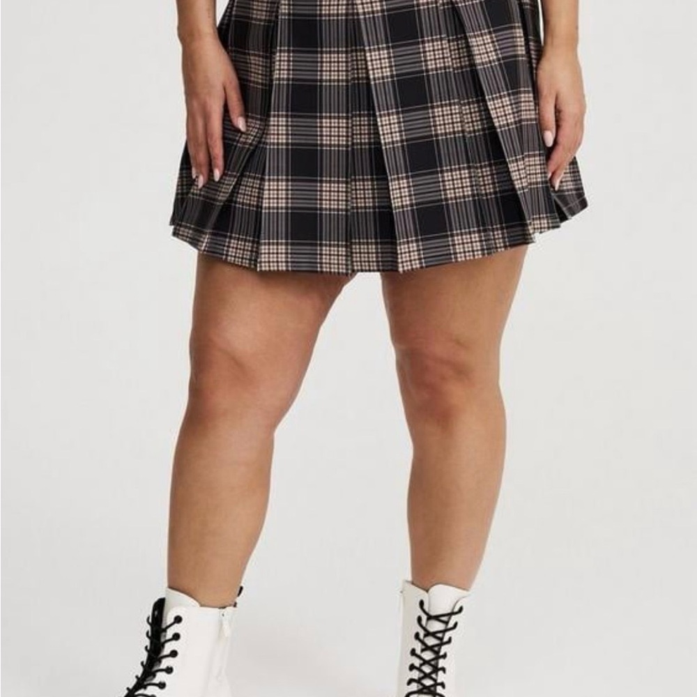 Torrid Plaid Mini Skort